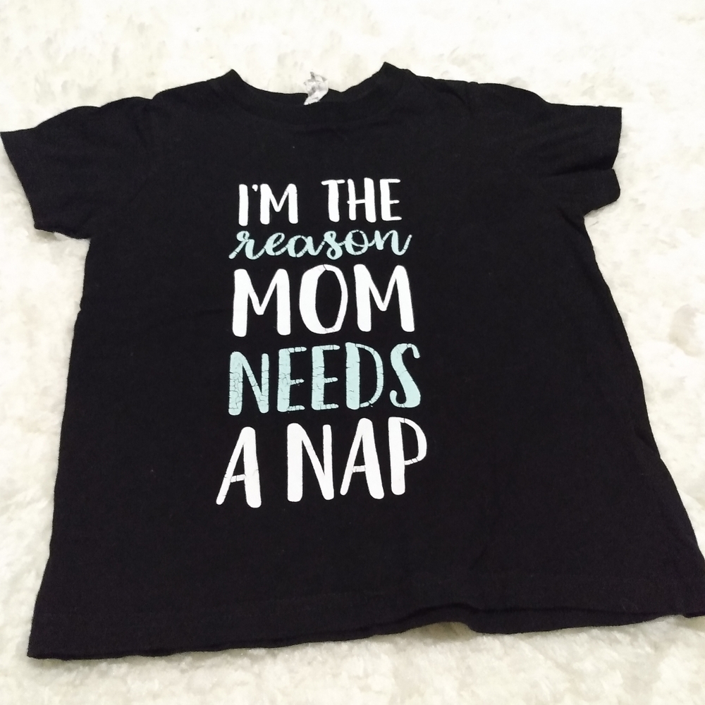 Zulily girls size 4 graphic short sleeve tee